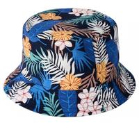 Failsworth Reversible Cotton Bucket Sun Hat in Mint, Size: Large-XL