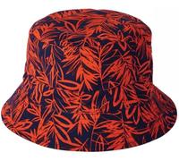 Failsworth Reversible Cotton Bucket Sun Hat in Navy, Size: Small-Medium