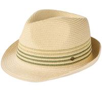 Failsworth Straw Trilby Hat, UPF40+, Diamond Crown, 5cm Brim, Multiple Sizes (UK, Alpha, M, Sage)