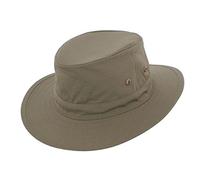 Failsworth Summer Cotton Lightweight Traveller Safari Fedora (X-Large 61cm, Khaki)