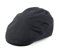Failsworth Uni-Sex Wax Flat Cap Country Waxed Hat with Halley Stevensons Waxed Cotton (59cm, Navy)
