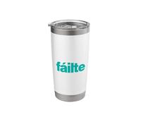 Fáilte Irish Gaelic Welcome as Gaeilge Stainless Steel Insulated Tumbler