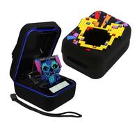 FAILUN Silicone Case for Bitzee Disney Interactive Toy Digital Pet, Shockproof and Protective Carrying Case for Bitzee Disney Virtual Electronic Pets with Lanyard(Black Case for Bitzee Disney)