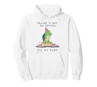 Failure Is Not An Option Funny Turtle Plan Pullover Hoodie
