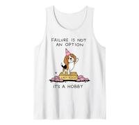 Failure is Not an Option It's A Hobby Funny Beagle Tank Top