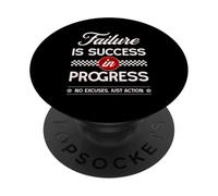 Failure is success in progress PopSockets Adhesive PopGrip