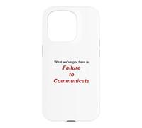 Failure to Communicate Case for iPhone 15 Pro