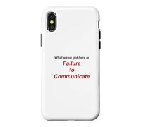 Failure to Communicate Case for iPhone X/XS