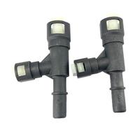 FainWan 2PCS HVAC Heater Inlet Hose Tee Connector Three-way Cooling Water Pipe Joint Compatible with Escalade Silverado Suburban Yukon 15055343 15055342