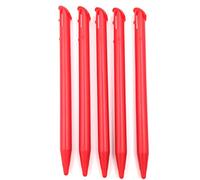 FainWan 5pcs Stylus Touch Pen Compatible with Nintendo 3DS XL, Replacement Red Color for 3DS XL