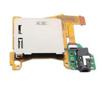 FainWan Replacement Game Cartridge Socket Board with Headphone Jack Port Assembly Game Card Reader Slot for Nintendo Switch Lite HDH-001 HDH01