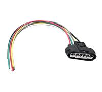 FainWan Throttle Body Pigtail 6-Way Pigtail 6-Pin TPS Throttle Position Sensor Repair Connector 90980-11858
