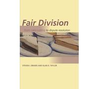 Fair Division: From Cake-Cutting to Dispute Resolution