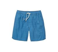 Fair Harbor The Anchor -- Men’s Swimsuits with BreezeKnit™ Liner, 8-inch Inseam -- Anti- Chafe, Performance Swim Trunks, Electric Blue Geo, XXL