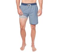 Fair Harbor The Anchor Men's Swimsuits with BreezeKnit™ Liner, 8 Inch Inseam, Anti-Chafe, Performance Swim Trunks, L