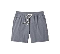 Fair Harbor The One Short -- Men's All-Purpose Athleisure Short, 6-inch Inseam with Liner -- Flexible, Quick-Drying, Grey, Medium