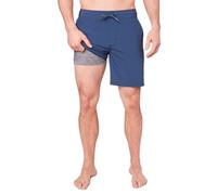 Fair Harbor The Ozone -- Men’s Swimsuits with BreezeKnit Liner, 10-inch Inseam -- Quick Dry, Performance Swim Trunks, Navy, L