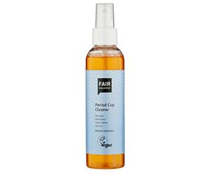Fair Squared Period Cup Cleaner Menstrual Cup Cleaner 150 ml with Spray Dispenser Vegan