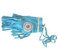 Fair Trade Replica Native American Indian Medicine Drawstring Beaded Bag