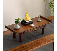 Fair Trade Small Altar Table, Free Standing Altar Table, Chinese Buddhist Cabinet For Living Room, for Bedroom, Living Room, Church(100cm/39.4in)