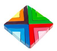 Fair Trade Wooden Rainbow Play Set