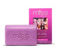 Fair & White Miss White, Exfoliating Soap Beauty Active | 7.7 oz / 200 | Skin Brightening Soaps for Face, Knees, Body