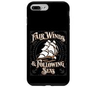 Fair Winds and Following Seas Nautical Themed Naval Phrase Case for iPhone 7 Plus/8 Plus