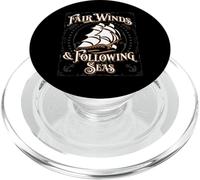 Fair Winds and Following Seas Nautical Themed Naval Phrase PopSockets PopGrip for MagSafe
