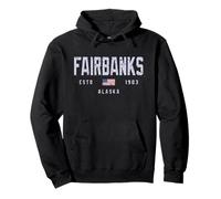 Fairbanks Alaska Field/Fairbanks AK Pullover Hoodie
