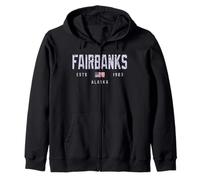 Fairbanks Alaska Field/Fairbanks AK Zip Hoodie