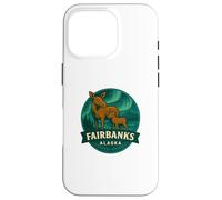 Fairbanks Alaska Moose Cow and Calf Northern Animals Case for iPhone 16 Pro