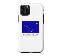 Fairbanks Alaska USA Flag Souvenir Case for iPhone 11 Pro
