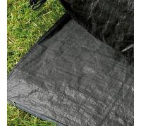Fairbanks Grande Footprint Groundsheet, Black One Size