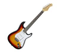 Fairclough - S-Style Electric Guitar Sunburst SSS
