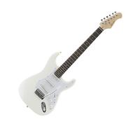 Fairclough S-Style Electric Guitar - White SSS