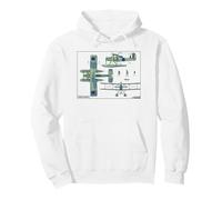 Fairey Seafox WW2 British Biplane Floatplane Diagrams Pullover Hoodie