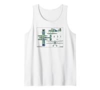 Fairey Seafox WW2 British Biplane Floatplane Diagrams Tank Top