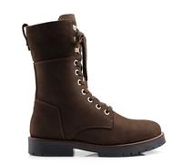 Fairfax & Favor Ladies Shearling Lined Anglesey Boots - Chocolate - Size: EU37