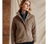 Fairfax & Favor Ladies The Agnes Fleece Jacket - Beige - Size: X Small