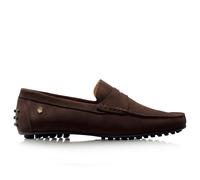 Fairfax & Favor Mens Monte Carlo Suede Shoe - Chocolate - Size: EU43