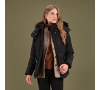 Fairfax & Favor Women's The Charlotte Padded Puffer Style Jacket - Black - Size: UK12