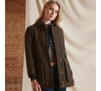 Fairfax & Favor Women's The Willow Wool Country Coat - Bark - Size: UK12