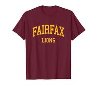 Fairfax High School HS Los Angeles CA Retro Sports T-Shirt