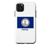 Fairfax Virginia USA Flag Souvenir Case for iPhone 11 Pro Max