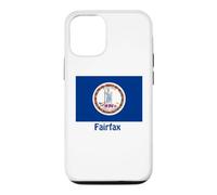 Fairfax Virginia USA Flag Souvenir Case for iPhone 12/12 Pro