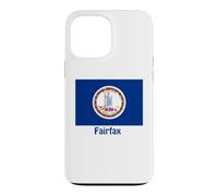 Fairfax Virginia USA Flag Souvenir Case for iPhone 13 Pro Max