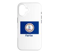 Fairfax Virginia USA Flag Souvenir Case for iPhone 16