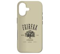 Fairfax Virginia Vintage Distressed Style Design Souvenir Case for iPhone 17