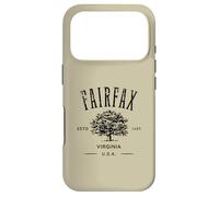 Fairfax Virginia Vintage Distressed Style Design Souvenir Case for iPhone 17 Pro