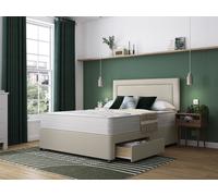 Fairfield Backcare Divan Bed Set Super King Cool Grey